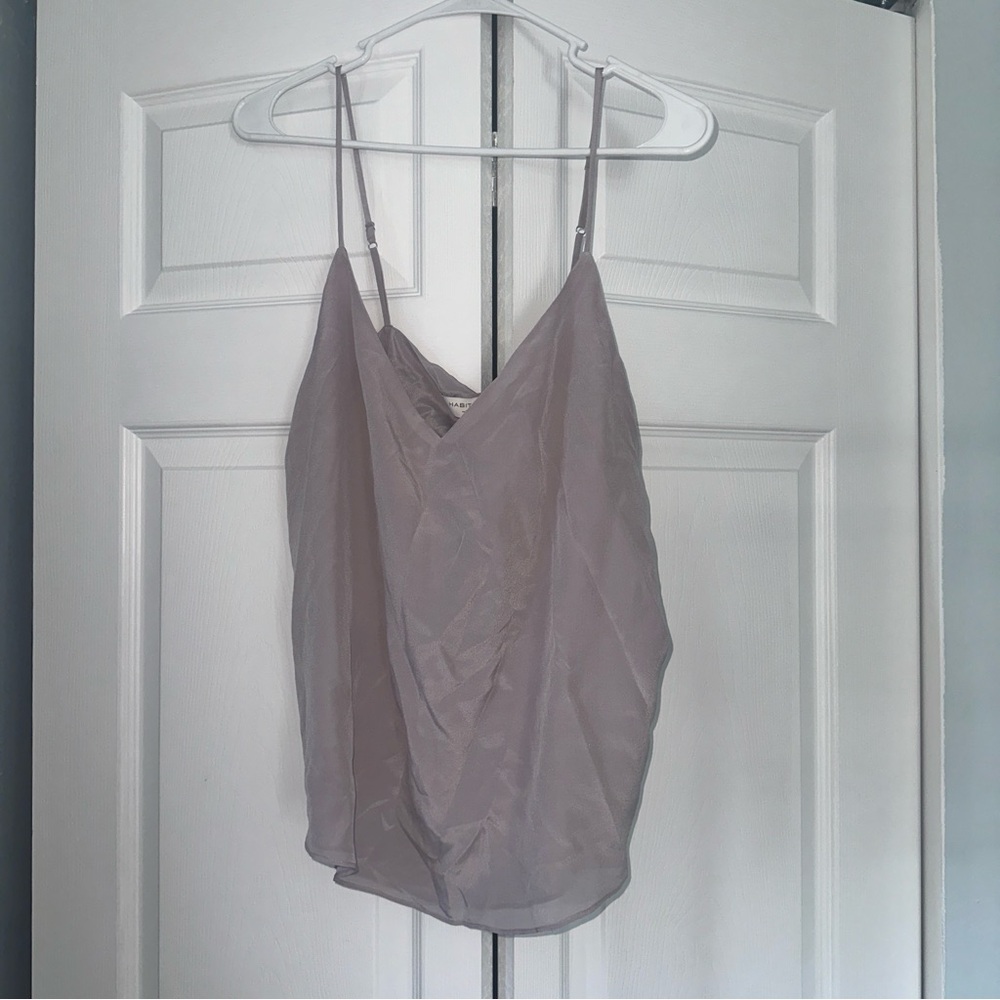 Habitual Purple Asymmetrical Camisole Top